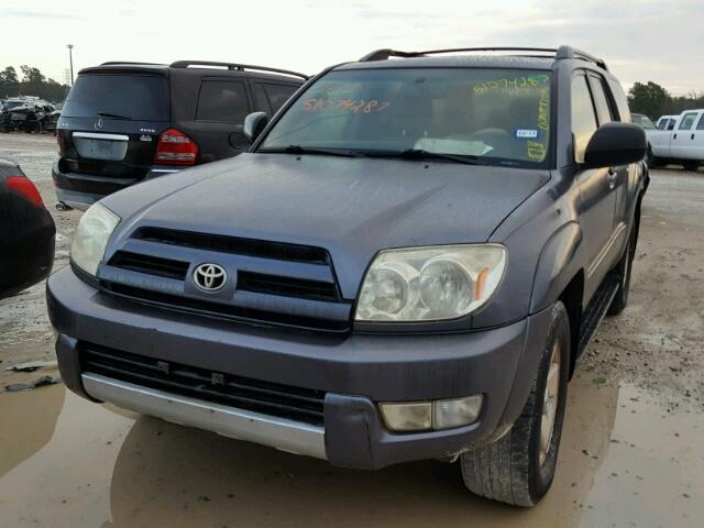 JTEZU14R840020850 - 2004 TOYOTA 4RUNNER SR GRAY photo 2