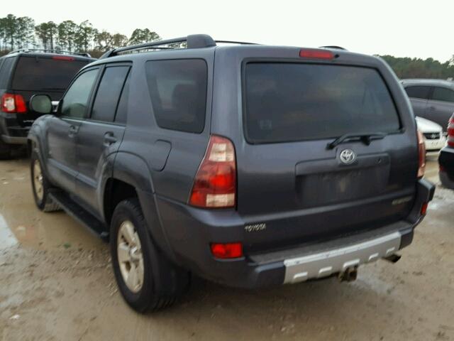 JTEZU14R840020850 - 2004 TOYOTA 4RUNNER SR GRAY photo 3