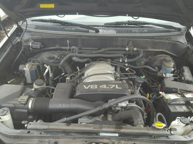 5TDBT48A72S123010 - 2002 TOYOTA SEQUOIA LI BLACK photo 7