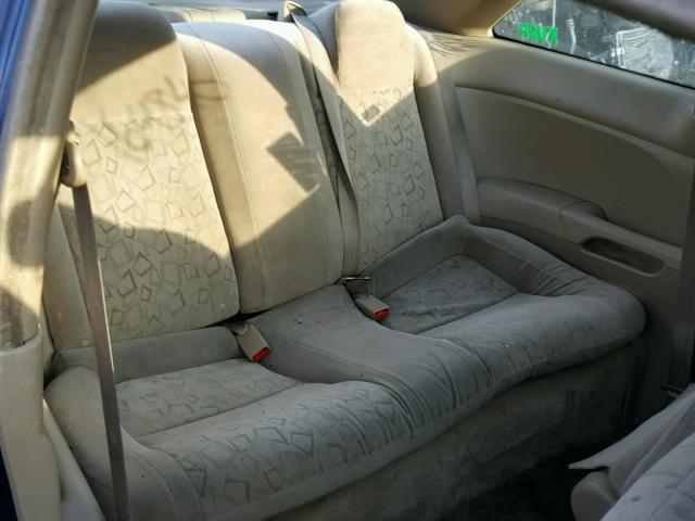 1HGEM22952L060800 - 2002 HONDA CIVIC EX BLUE photo 6