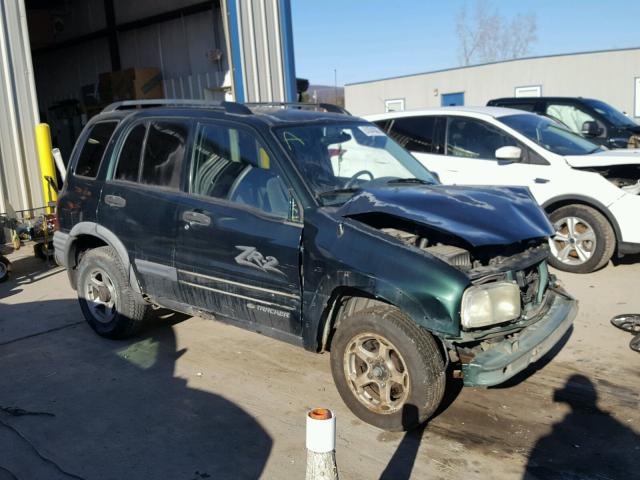 2CNBJ734X46900071 - 2004 CHEVROLET TRACKER ZR GREEN photo 1