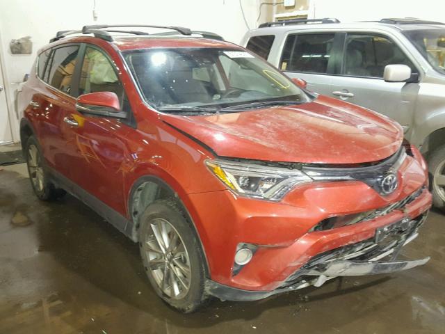 2T3DFREV6HW617385 - 2017 TOYOTA RAV4 LIMIT RED photo 1