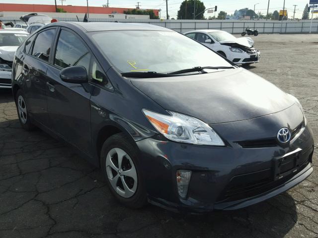 JTDKN3DU2C5446778 - 2012 TOYOTA PRIUS GRAY photo 1