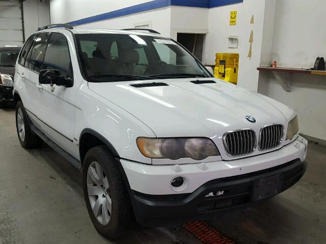 WBAFB33581LH13144 - 2001 BMW X5 4.4I WHITE photo 1