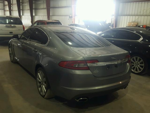 SAJWA0GB3ALR77374 - 2010 JAGUAR XF PREMIUM GRAY photo 3