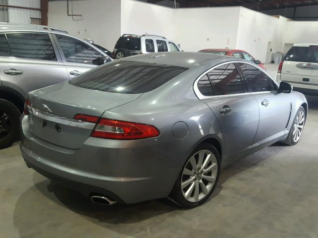 SAJWA0GB3ALR77374 - 2010 JAGUAR XF PREMIUM GRAY photo 4