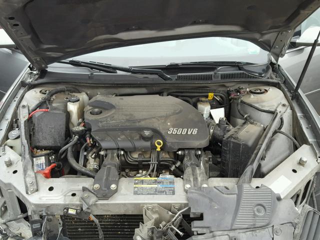 2G1WT58K089173306 - 2008 CHEVROLET IMPALA LT GRAY photo 7