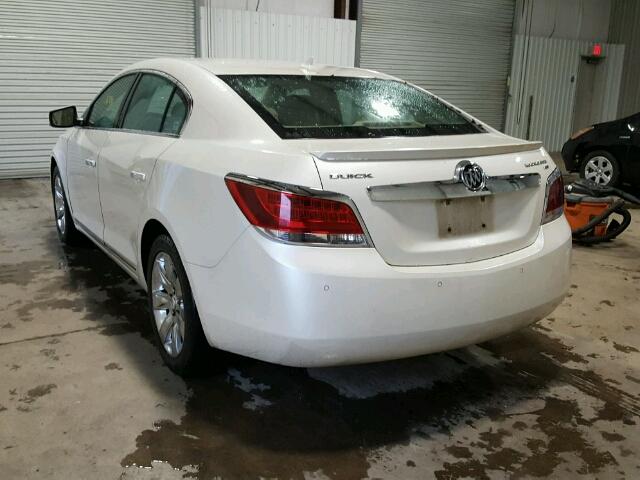 1G4GC5EC1BF264801 - 2011 BUICK LACROSSE C WHITE photo 3