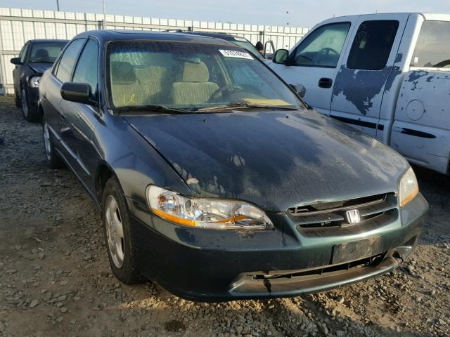 1HGCG5650WA058297 - 1998 HONDA ACCORD EX GREEN photo 1