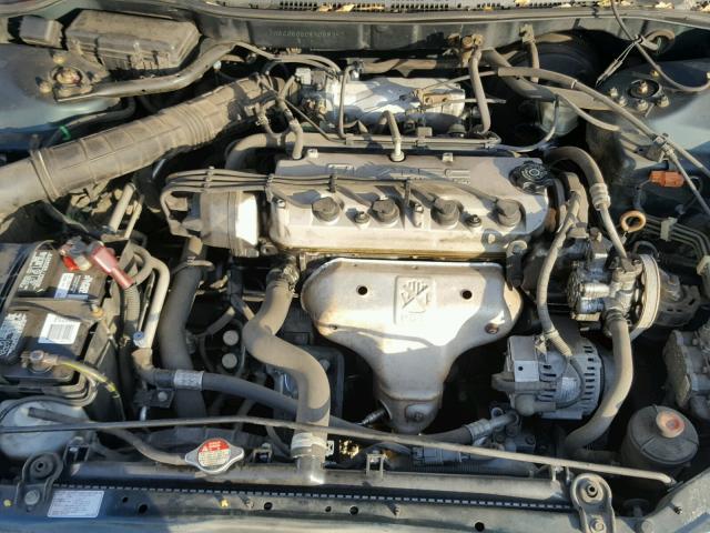 1HGCG5650WA058297 - 1998 HONDA ACCORD EX GREEN photo 7