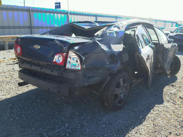 1G1ZC5EB7AF167968 - 2010 CHEVROLET MALIBU 1LT 蓝色 照片 4