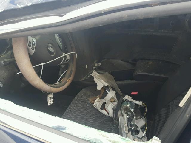 1G1ZC5EB7AF167968 - 2010 CHEVROLET MALIBU 1LT 蓝色 照片 5