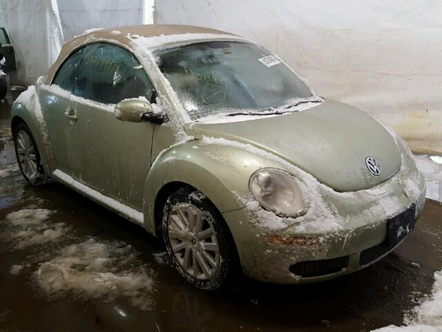 3VWRG31Y88M401438 - 2008 VOLKSWAGEN NEW BEETLE 绿色 照片 1