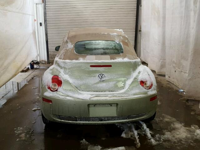 3VWRG31Y88M401438 - 2008 VOLKSWAGEN NEW BEETLE 绿色 照片 9