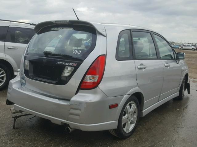 JS2RC41H335202127 - 2003 SUZUKI AERIO SX SILVER photo 4