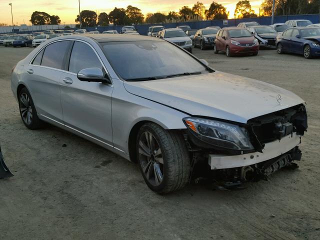 WDDUG8CB4EA047970 - 2014 MERCEDES-BENZ S 550 GRAY photo 1