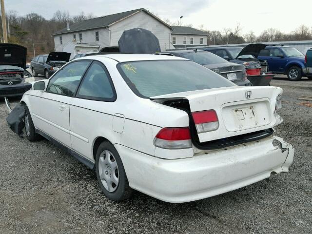1HGEJ8149YL091557 - 2000 HONDA CIVIC EX თეთრი ფოტო 3