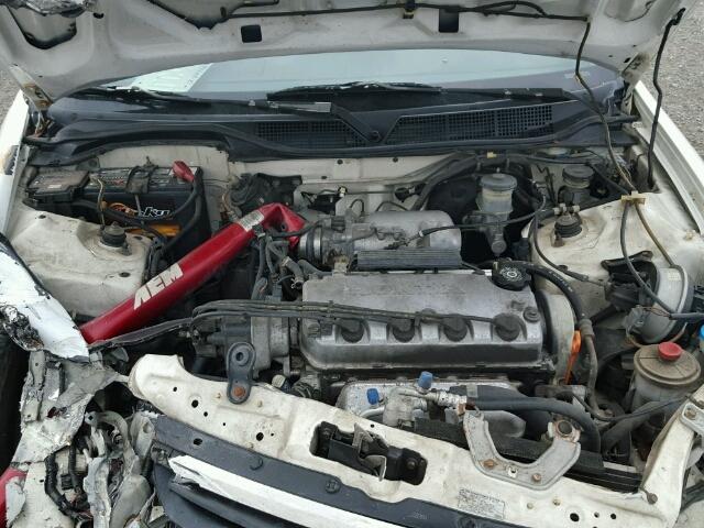 1HGEJ8149YL091557 - 2000 HONDA CIVIC EX თეთრი ფოტო 7