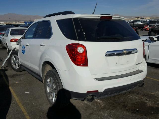 2GNFLBE30E6221703 - 2014 CHEVROLET EQUINOX LT WHITE photo 3