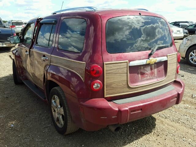 3GNDA23P47S562853 - 2007 CHEVROLET HHR LT RED photo 3