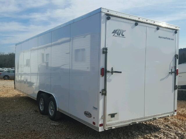 5JXAE2428FE200400 - 2015 ATC TRAILER WHITE photo 3