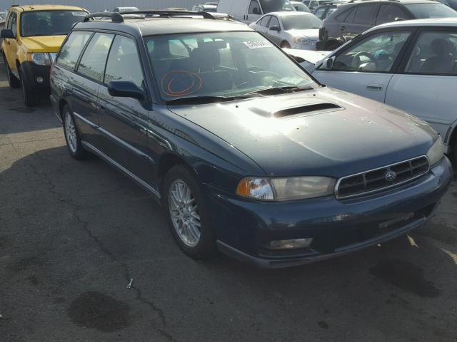 4S3BK6752X6310469 - 1999 SUBARU LEGACY GT BLUE photo 1