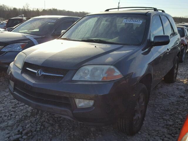 2HNYD18213H512704 - 2003 ACURA MDX GRAY photo 2