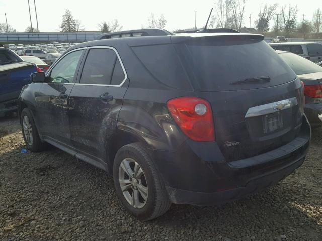 2GNALDEK1D6374215 - 2013 CHEVROLET EQUINOX LT BLACK photo 3