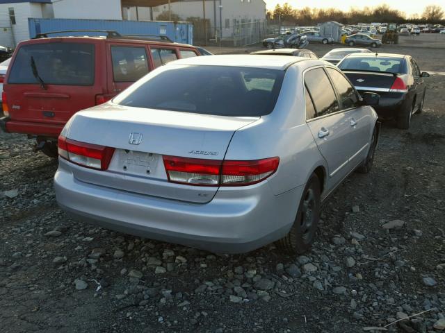 1HGCM564X3A026145 - 2003 HONDA ACCORD LX SILVER photo 4