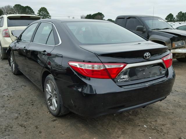 4T1BF1FKXGU155532 - 2016 TOYOTA CAMRY LE BLACK photo 3