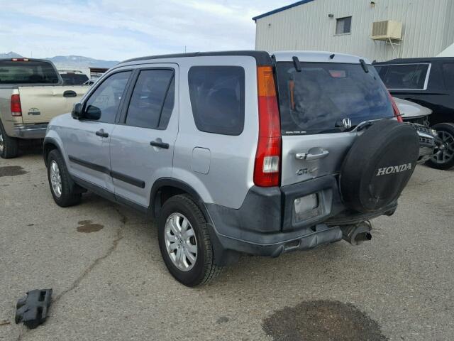 SHSRD78454U255089 - 2004 HONDA CR-V LX SILVER photo 3