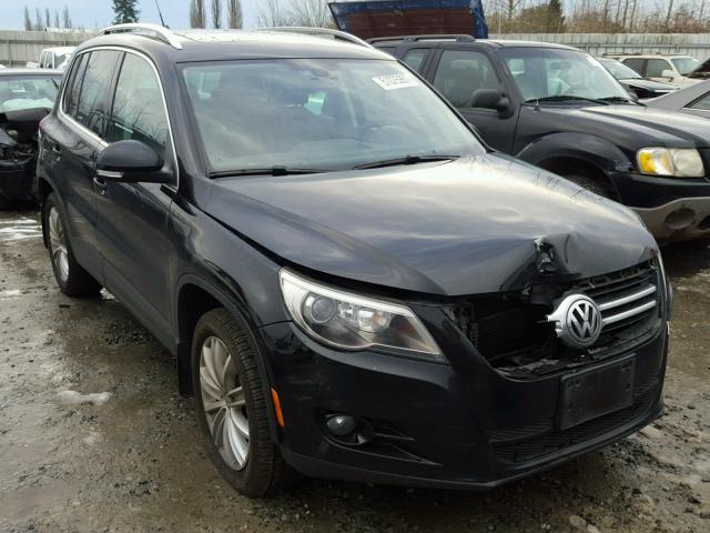 WVGBV7AX4BW514752 - 2011 VOLKSWAGEN TIGUAN S BLACK photo 1