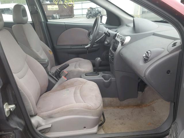 1G8AJ52F74Z230839 - 2004 SATURN ION LEVEL MAROON photo 5