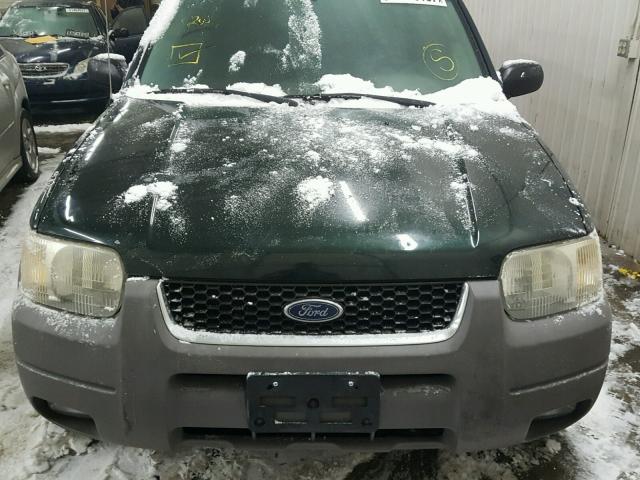 1FMCU04102KA16206 - 2002 FORD ESCAPE XLT GREEN photo 9