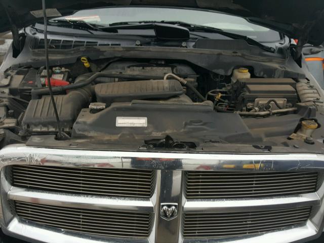 1D4HB58256F171027 - 2006 DODGE DURANGO LI BLACK photo 7