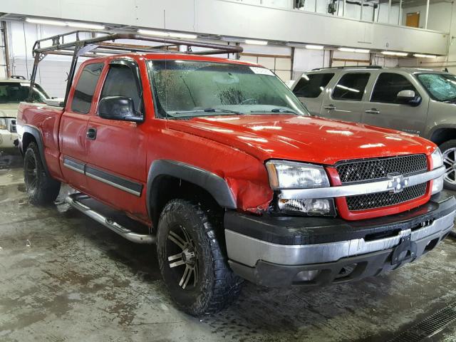 2GCEK19T731203091 - 2003 CHEVROLET SILVERADO RED photo 1