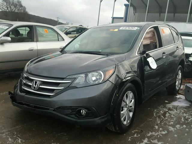 2HKRM4H57DH665070 - 2013 HONDA CR-V EX CHARCOAL photo 2