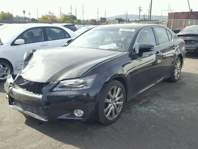 JTHBE1BLXD5016883 - 2013 LEXUS GS 350 BLACK photo 2