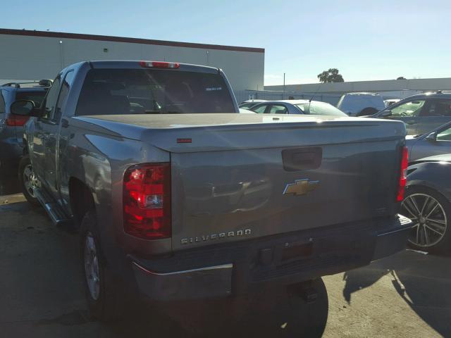 2GCEC19J771588363 - 2007 CHEVROLET SILVERADO GRAY photo 3