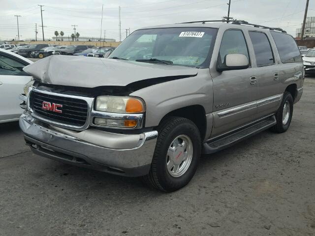 1GKEC16T22J145076 - 2002 GMC YUKON XL C GRAY photo 2