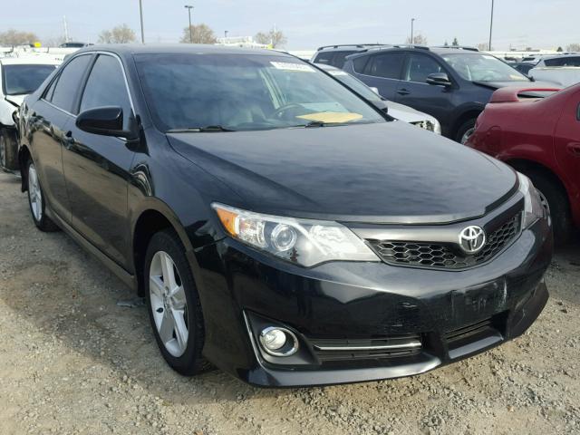 4T1BF1FK0EU306827 - 2014 TOYOTA CAMRY L BLACK photo 1