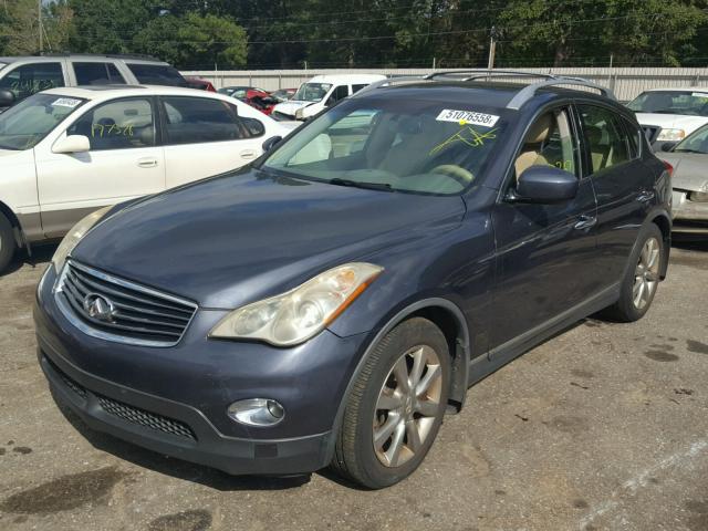 JNKAJ09F78M351970 - 2008 INFINITI EX35 BASE GRAY photo 2