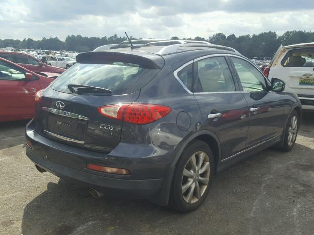 JNKAJ09F78M351970 - 2008 INFINITI EX35 BASE GRAY photo 4