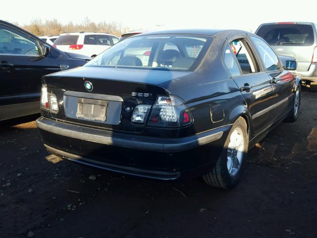 WBAAV33441FU83395 - 2001 BMW 325 I BLACK photo 4