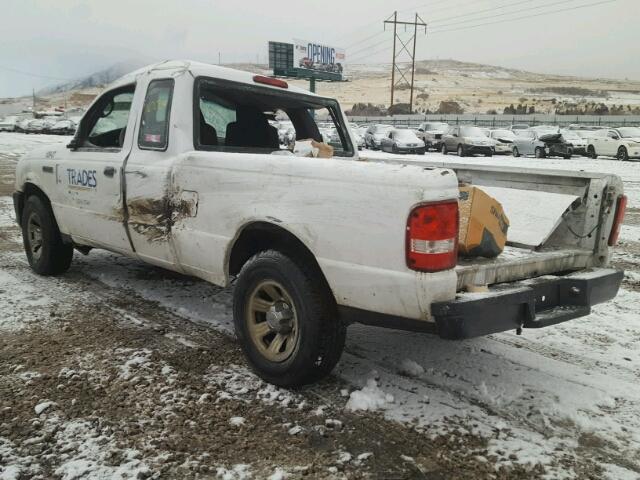 1FTYR14D77PA16015 - 2007 FORD RANGER SUP WHITE photo 3