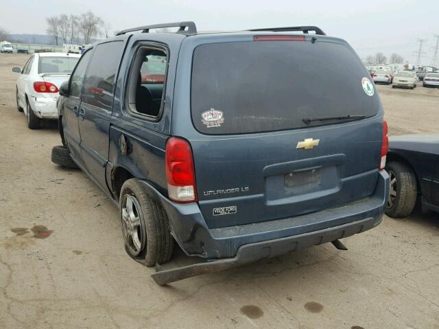 1GNDV23L45D266696 - 2005 CHEVROLET UPLANDER L BLUE photo 3