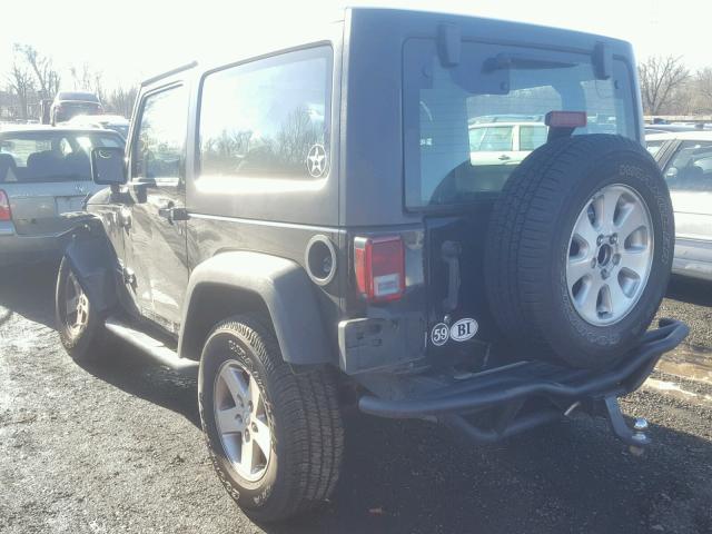 1C4AJWAG2DL519846 - 2013 JEEP WRANGLER S BLACK photo 3