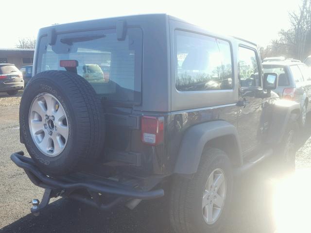 1C4AJWAG2DL519846 - 2013 JEEP WRANGLER S BLACK photo 4