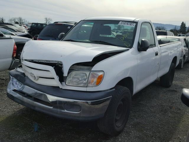 5TBJT32166S474696 - 2006 TOYOTA TUNDRA WHITE photo 2