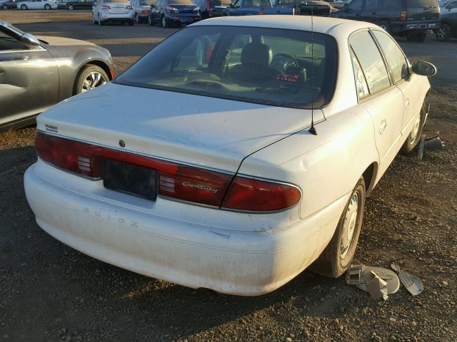 2G4WS52J341311127 - 2004 BUICK CENTURY CU WHITE photo 4